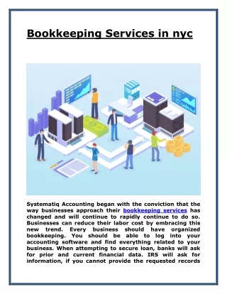 Retail Bookkeeping services in nyc