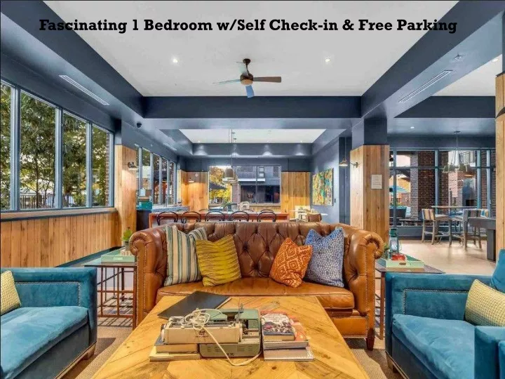 fascinating 1 bedroom w self check in free parking