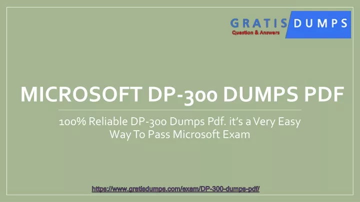 microsoft dp 300 dumps pdf
