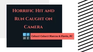 horrific hit and run caught on camera