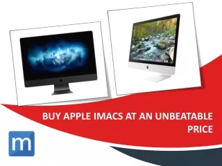 Buy Apple iMacs at an Unbeatable Price