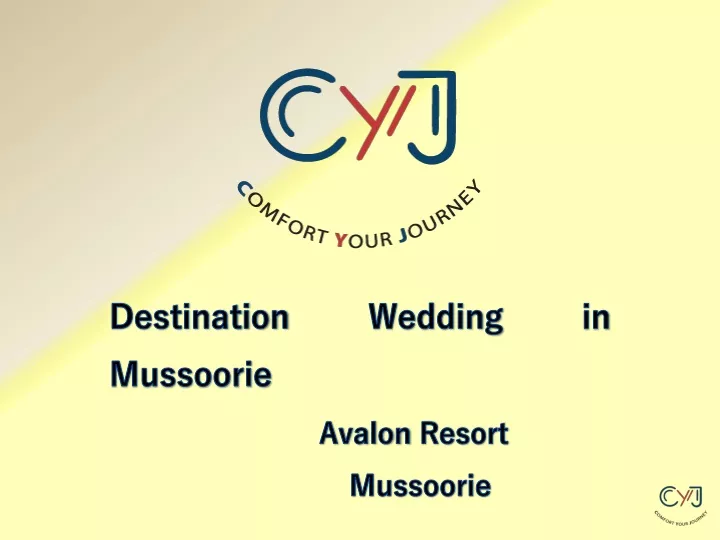 destination wedding in mussoorie avalon resort
