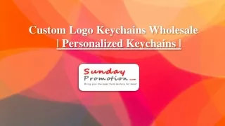 Custom Logo Keychains Wholesale | Personalized Keychains |