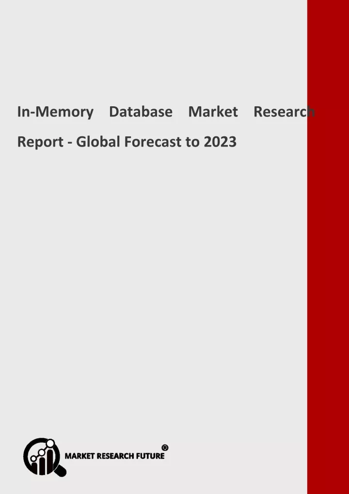 in memory database market research report global