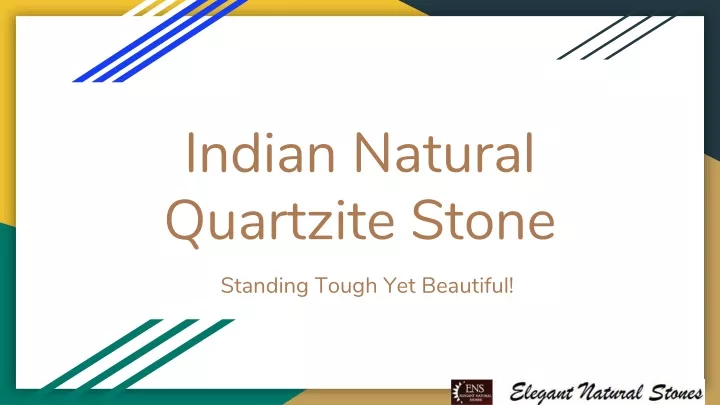 indian natural quartzite stone