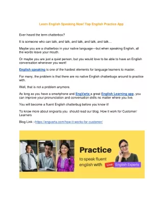 learn english speaking now top english practice