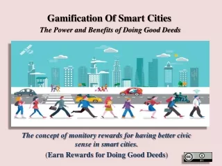 Gamification of Smart Cities