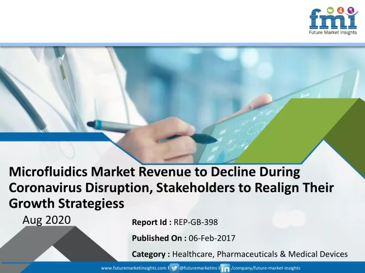 microfluidics market revenue to decline during