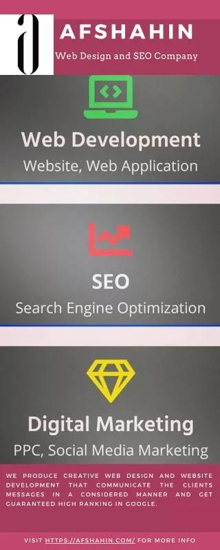 Web Design and SEO Company Toronto | AFSHAHIN