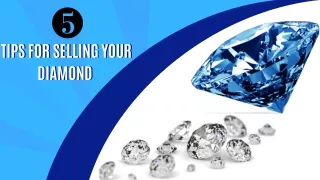 5 Tips for Selling Your Diamond