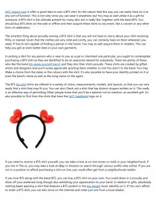 bt21 airpod case is often a good idea