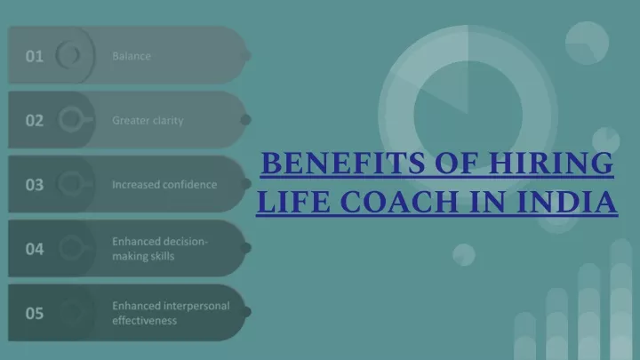 benefits of hiring life coach in india