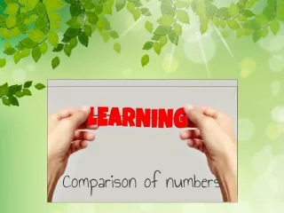 Comparison of numbers