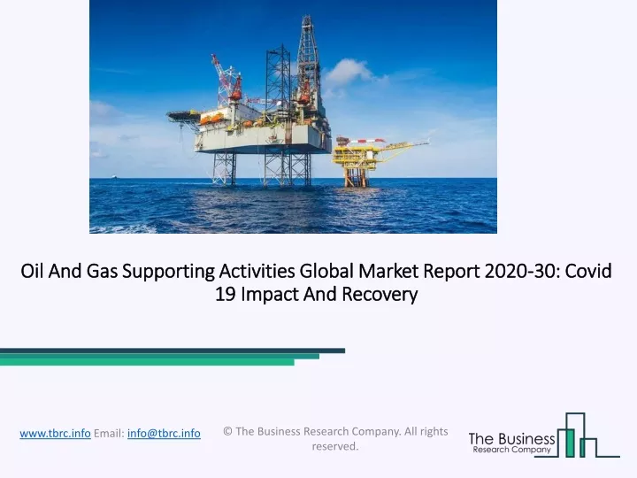 oil and gas supporting activities global market