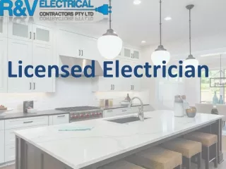 licensed electrician