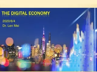 The digital economy