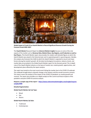 global impact of covid 19 on hearth market