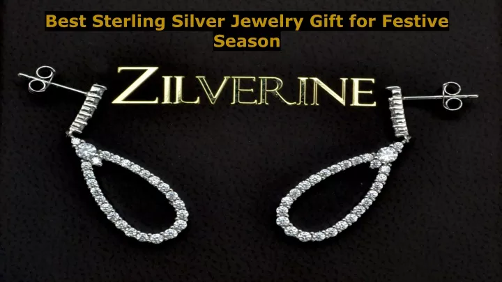 best sterling silver jewelry gift for festive