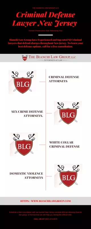 Criminal Defense Lawyer New Jersey Bianchi Law Group
