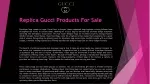 Replica Gucci Products For Sale