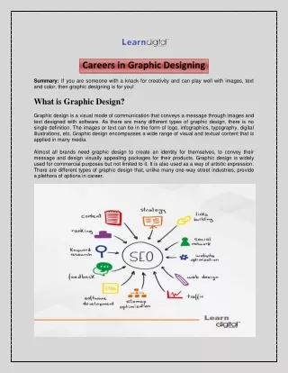 Careers in Graphic Designing