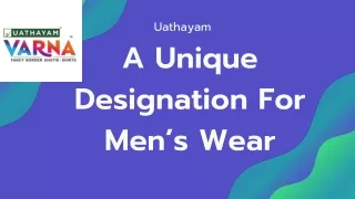 White Shirts For Men- Uathayam