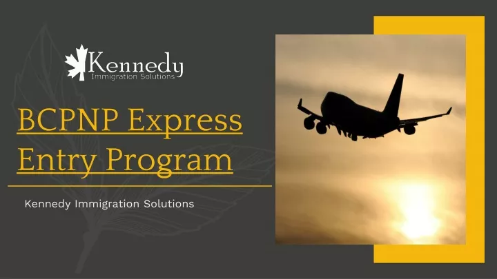 bcpnp express entry program