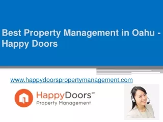 best property management in oahu happy doors