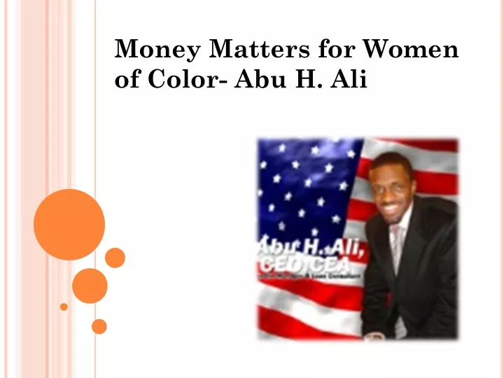 money matters for women of color abu h ali