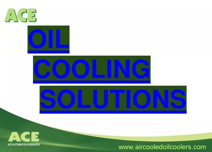 your hydraulic oil air cooler experts