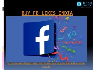 How to buy original Fb likes in India