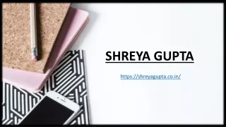 Shreya Gupta- Digital Marketer