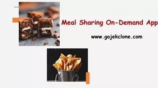 meal sharing on demand app