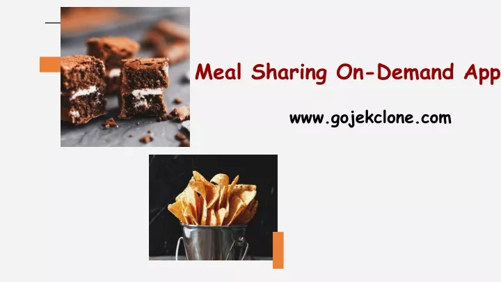 meal sharing on demand app