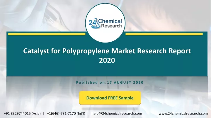 catalyst for polypropylene market research report