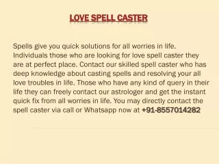Love spell UK  91-8557014282