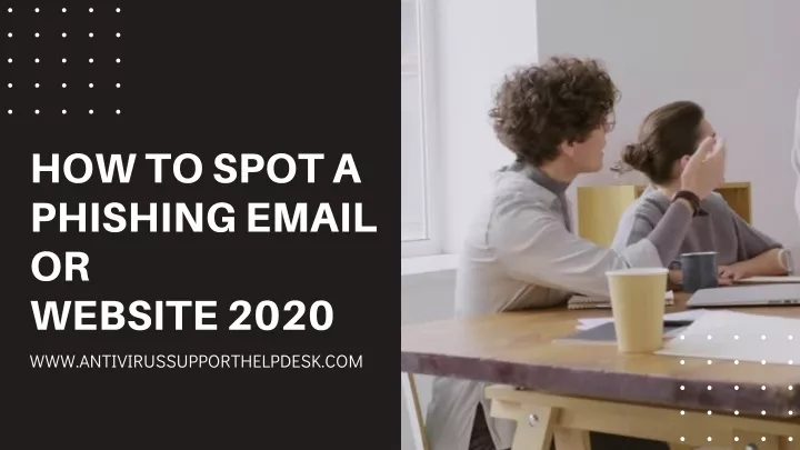 how to spot a phishing email or website 2020