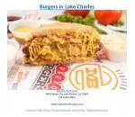 Burgers in Lake Charles