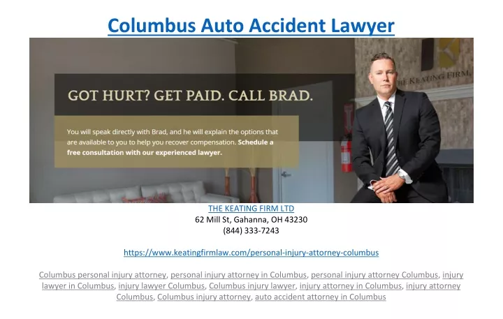 columbus auto accident lawyer