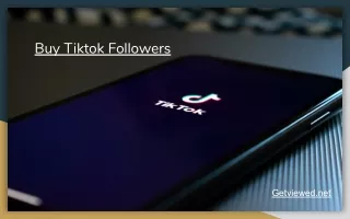 Buy Tiktok Followers