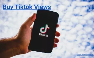 Buy Tiktok Views