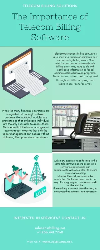 telecom billing solutions