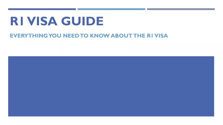 r1 visa guide