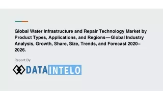 Water Infrastructure and Repair Technology Market growth opportunity and industry forecast to 2026