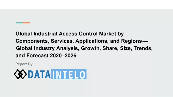 global industrial access control market