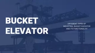 bucket elevator