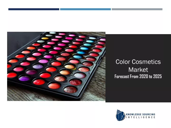 color cosmetics market forecast from 2020 to 2025