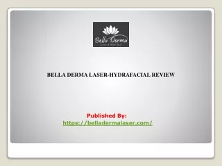 Hydrafacial Review