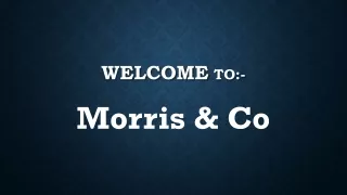 welcome to