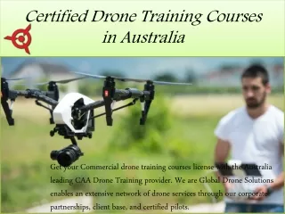 Certified Drone Training Courses in Austrailia - Gdrone Solutions